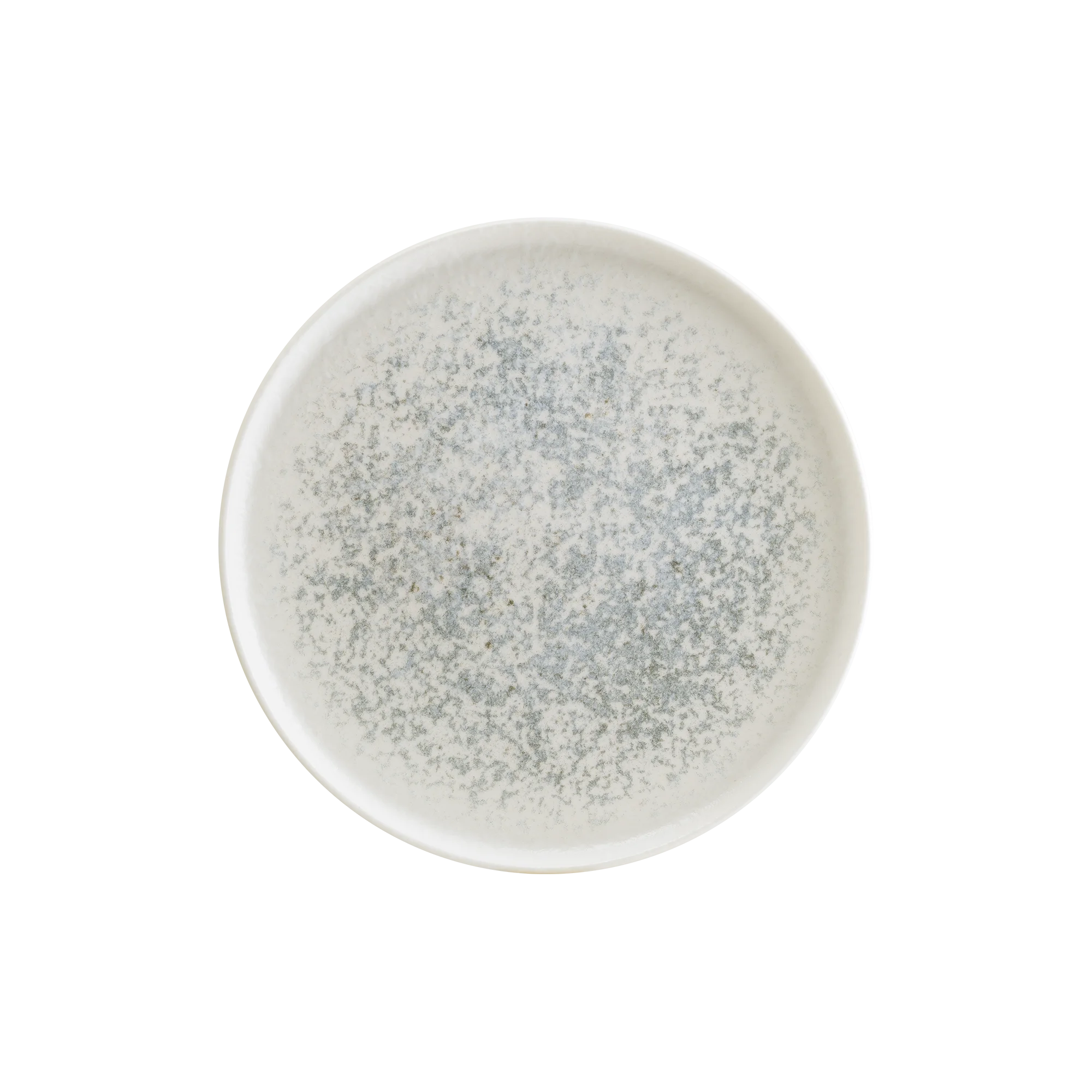 Lunar ocean blue 22cm flat plate