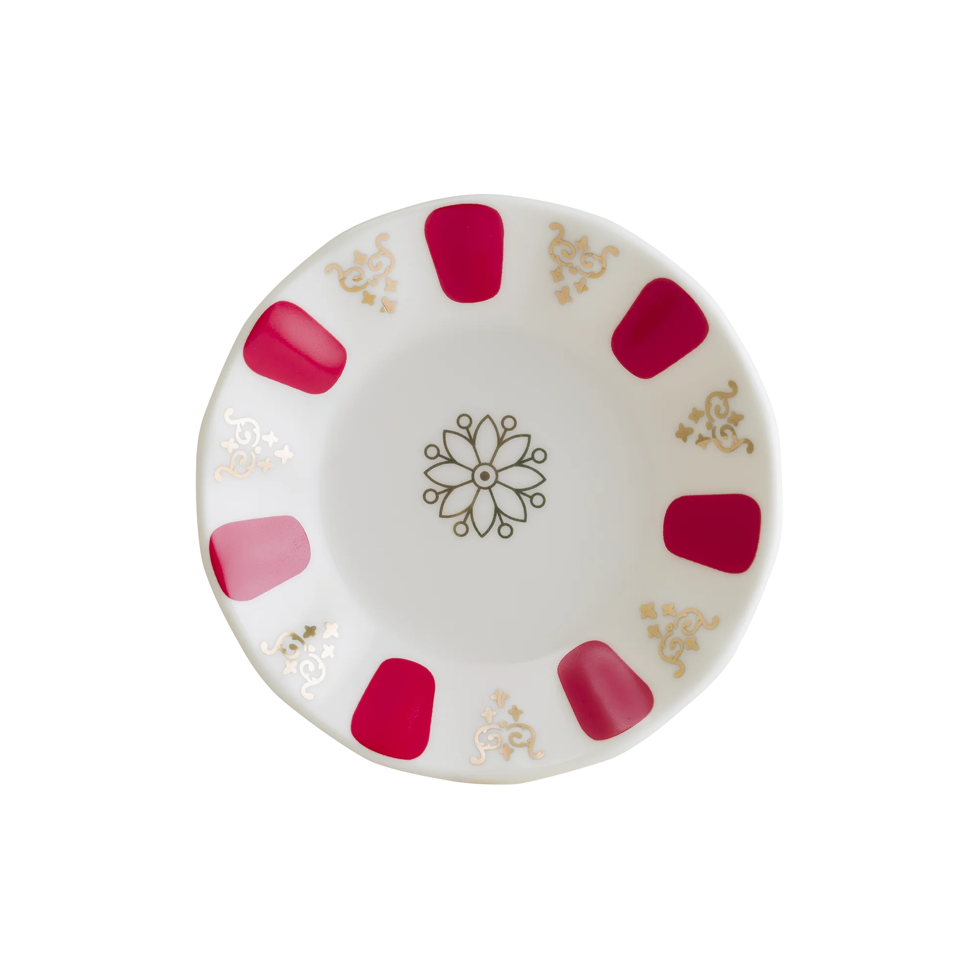 Red Rita Degustation Plate  11 cm y: 7 cm