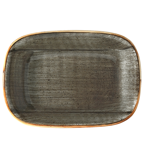 ASCGRM12DKY 3 - bonna - Space Gourmet Rectangular Plate 12*8.5 cm