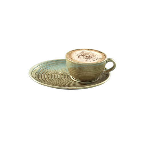 CRL01STB 3 - bonna - Coral Coffee Saucer 20*17 cm *