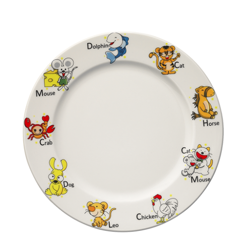 KIDSBNC21DZ 3 - bonna - Kids Banquet Flat Plate 21 cm