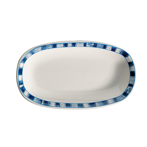 T689GRM24OKY 1 - bonna - Mistral Gourmet Oval Plate 24*14 cm