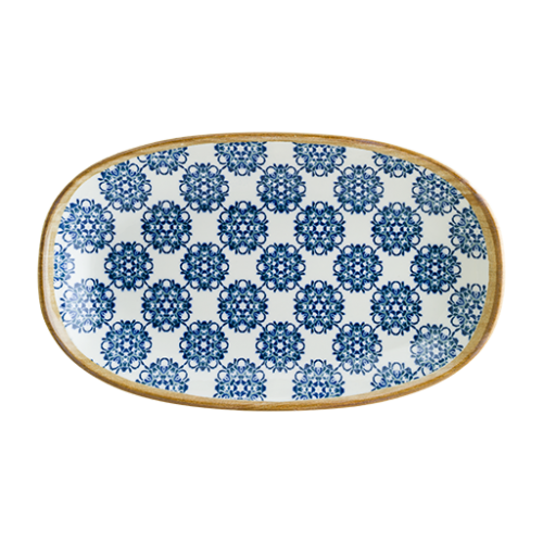 LTSGRM29OKY - bonna - Lotus Gourmet Oval Plate 29*17 cm