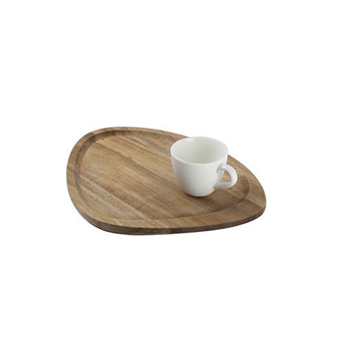 AKS01TCB 1 - bonna - Acacia Triangle Coffee Board 27*21 cm *