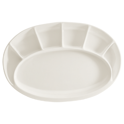 GRM01KVT - bonna - Gourmet Multi-Section Plate 33 cm