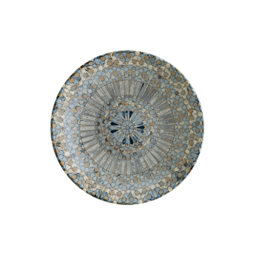 S MT LUCMZBLM25CK - bonna - Luca Mosaic Bloom Deep Plate 25 cm 1300 cc