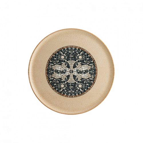 S MT MZPMWGRM32PZ 2 - bonna - Mezopotamya Mozaik Kahve Gourmet Pizza Tabağı 32 cm