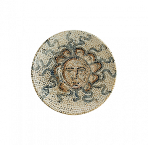 S MT MZPSGRM04CT - bonna - Mezopotamya Güneş Gourmet Kahve Fincan Tabağı 16 cm