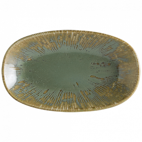 S SAGSNLGRM15OKY - bonna - Sage Snell Gourmet Oval Plate 15*8.5 cm