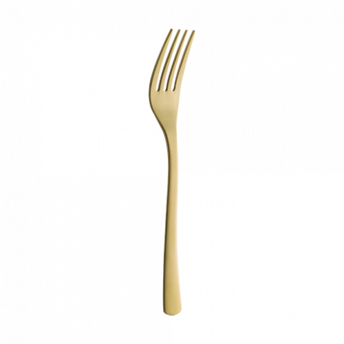 1130VOGO1MGD 1 - bonna - Vogue Mat Gold Table Fork