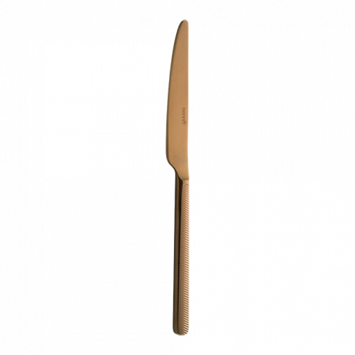 1225ILUO1MBR 1 - bonna - Illusion Mat Bronz Yemek Bıçağı