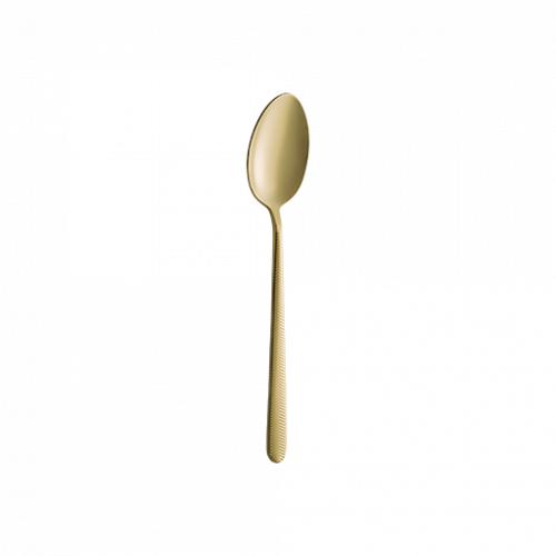 1625ILUO1MGD 1 - bonna - Illusion Mat Gold Dessert Spoon