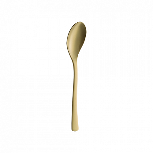 1630VOGO1MGD 1 - bonna - Vogue Mat Gold Dessert Spoon