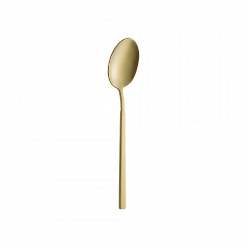 1635GRCO1MGD 1 - bonna - Grace Mat Gold Dessert Spoon