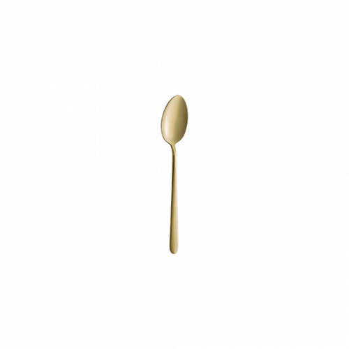 1825ILUO1MGD 1 - bonna - Illusion Mat Gold Demitasse Spoon 11cm