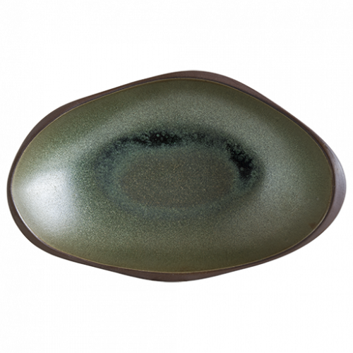 LAGOL27OV - bonna - Lagoon Olive Oval Tabak 27cm